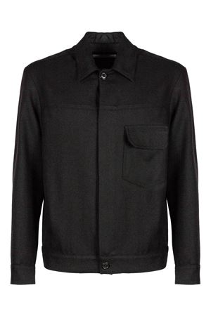 Black virgin wool jacket MAURO GRIFONI | GV16112914003